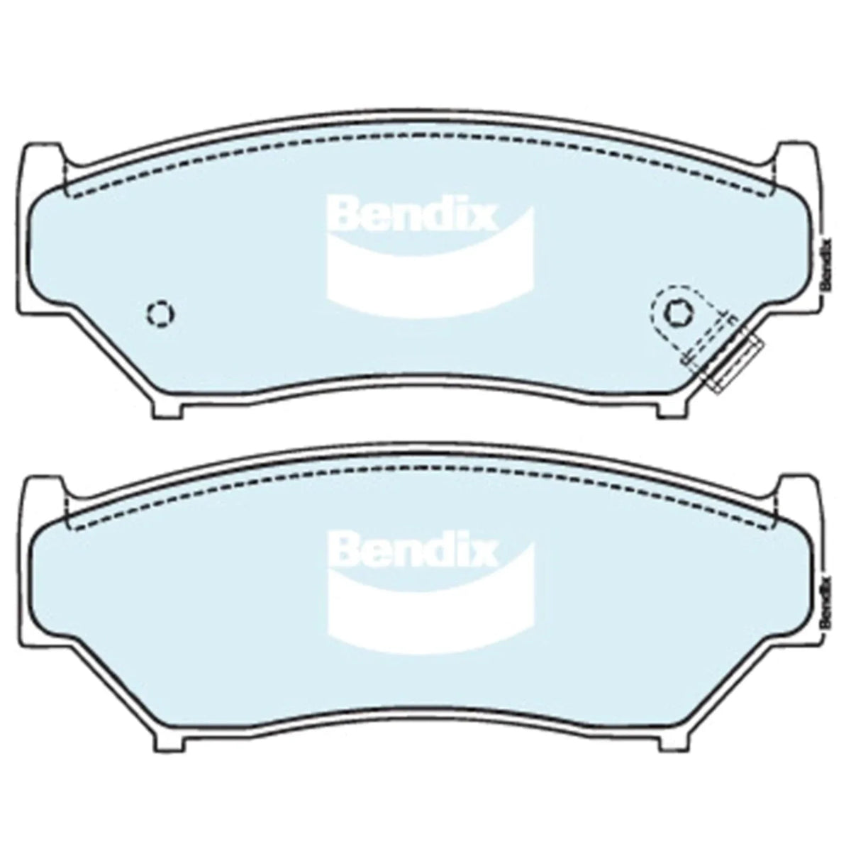 4WD Front Disc Brake Pads 2.0L for Suzuki Grand Vitara (1998 - 2005)