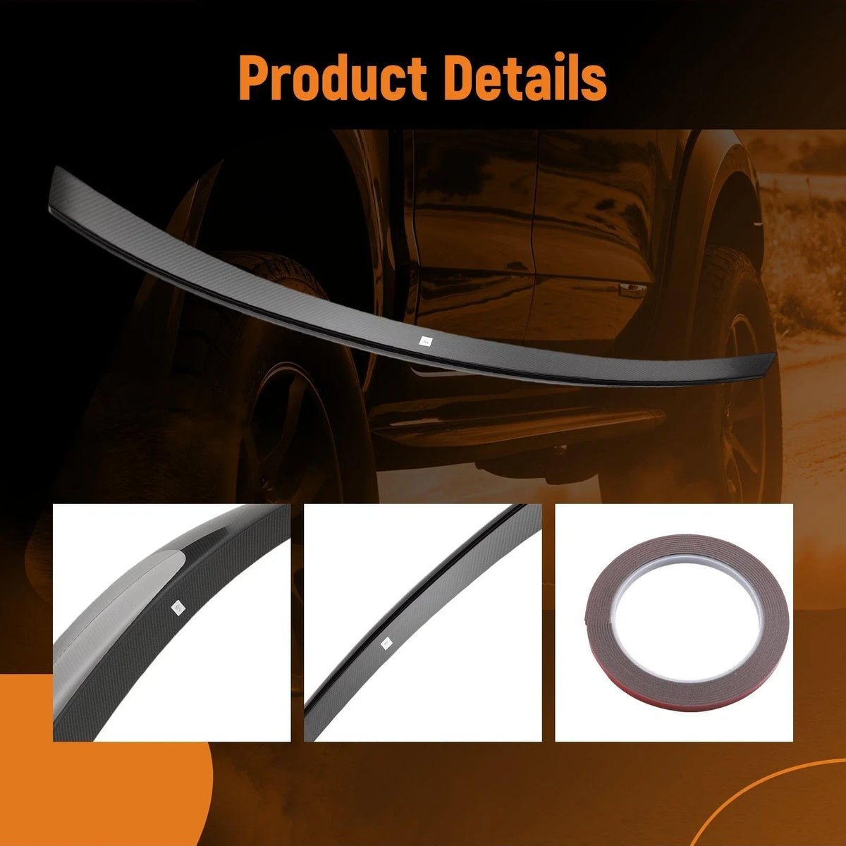 Carbon Fiber Trunk Spoiler for Audi A5 S5 RS5 (2018–2024) 2-Door