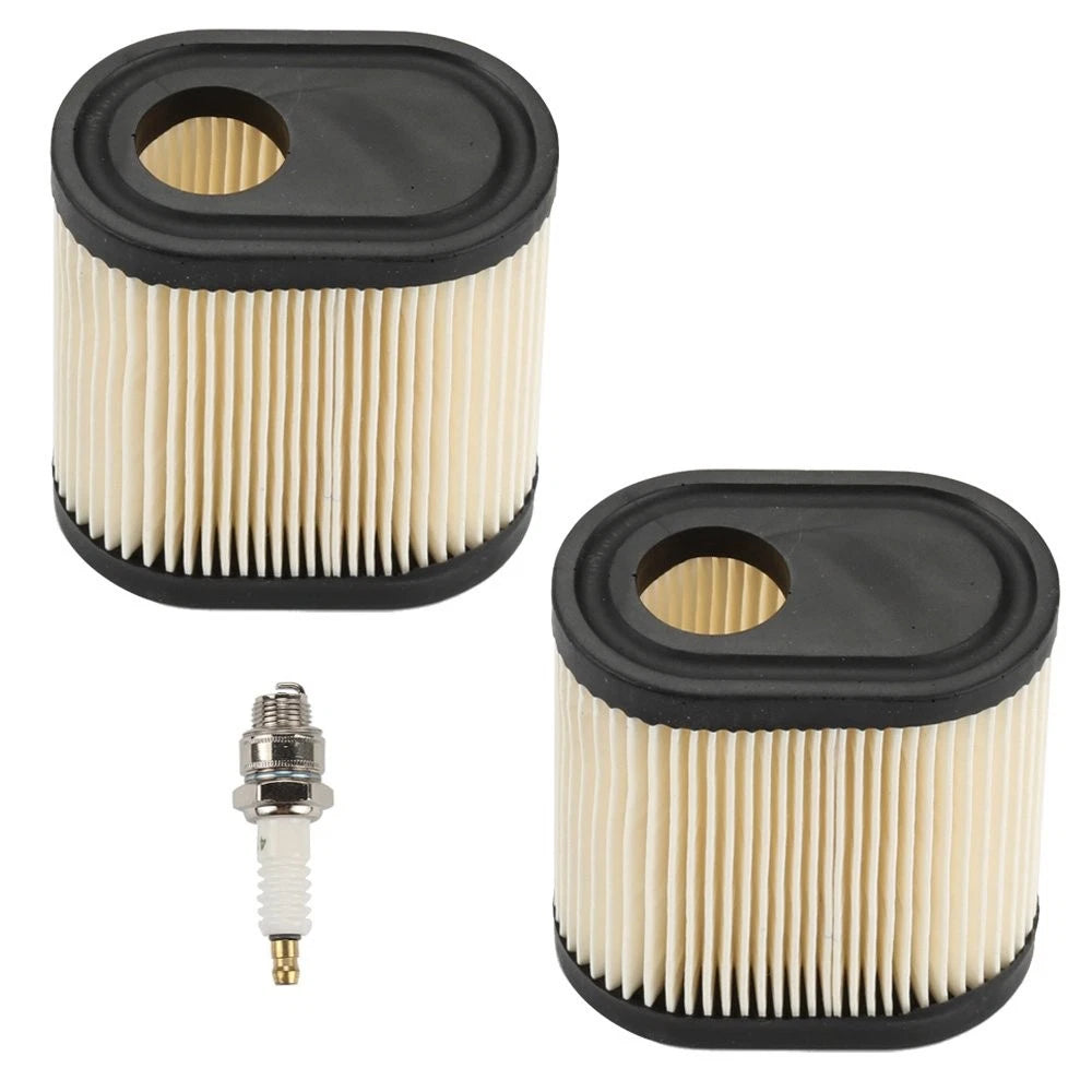 2X Air Filter Spark Plug for Tecumseh Toro Recycler 6.5HP (No Years)