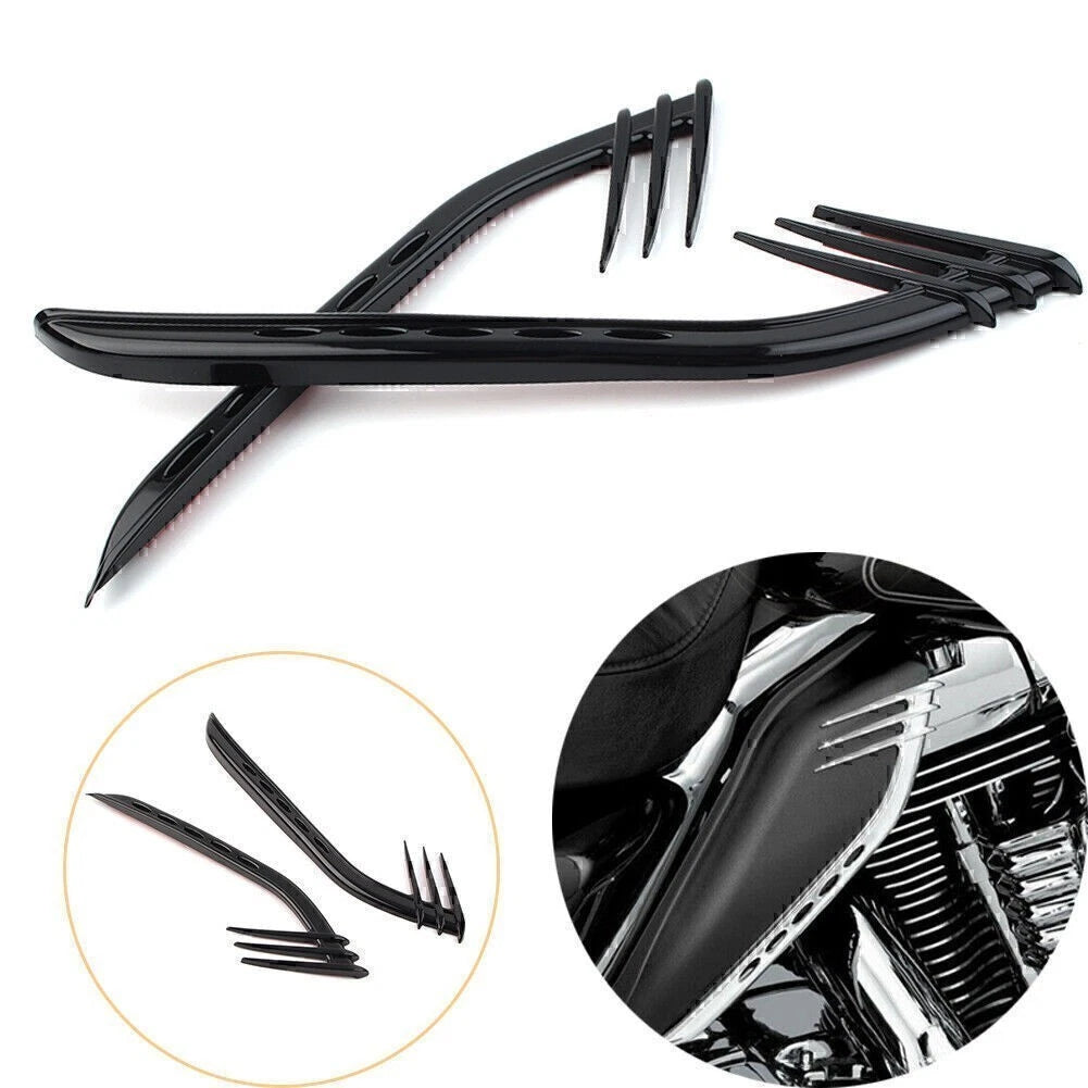 Mid-Frame Air Deflectors for Harley Road Glide CVO Ultra (2015–2023)