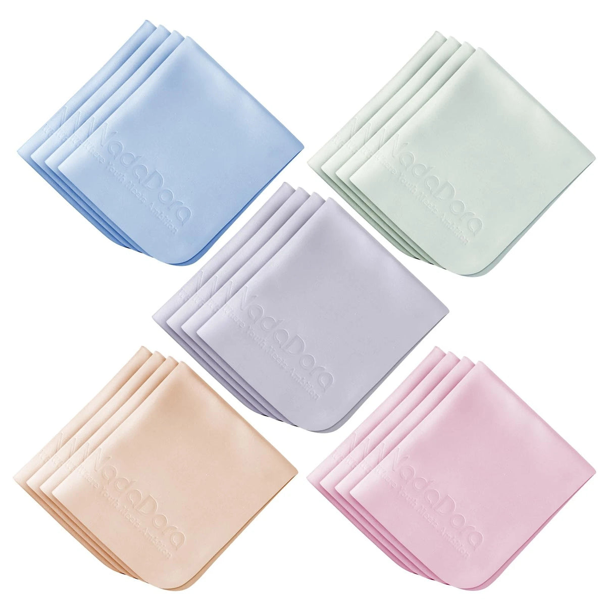20 Pack Microfiber Glasses Cleaning Cloths for