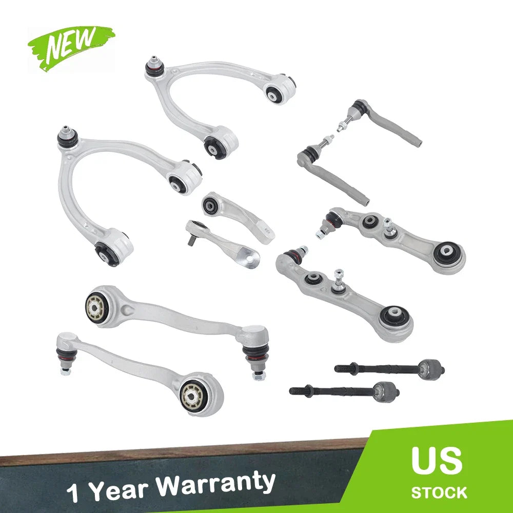 Front Suspension Control Arm Kit 12Pcs for Mercedes Benz C E Class W205 W213 C257