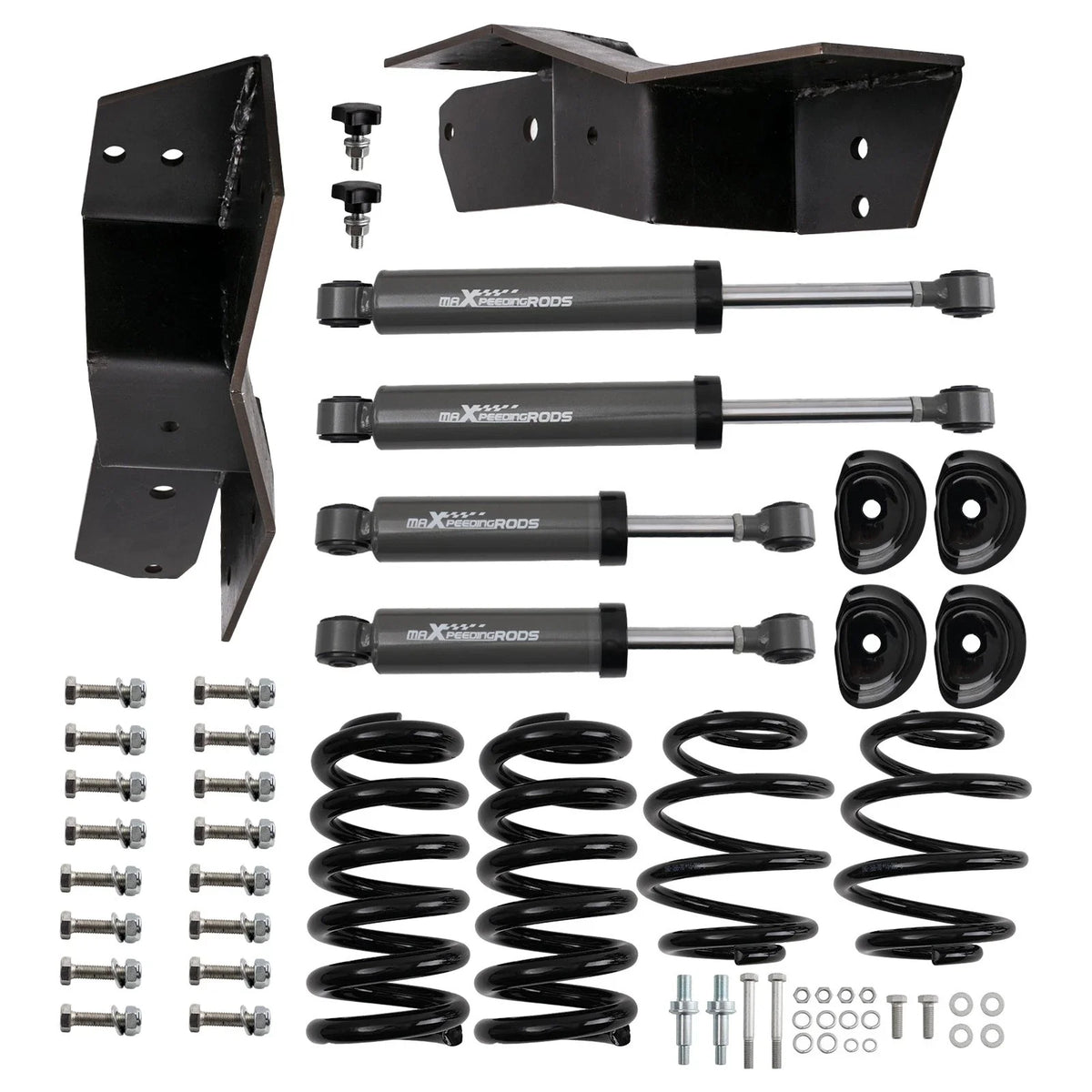Front 3" Rear 5" Drop Lowering C Notch Kit for Chevrolet C10 1963–1972
