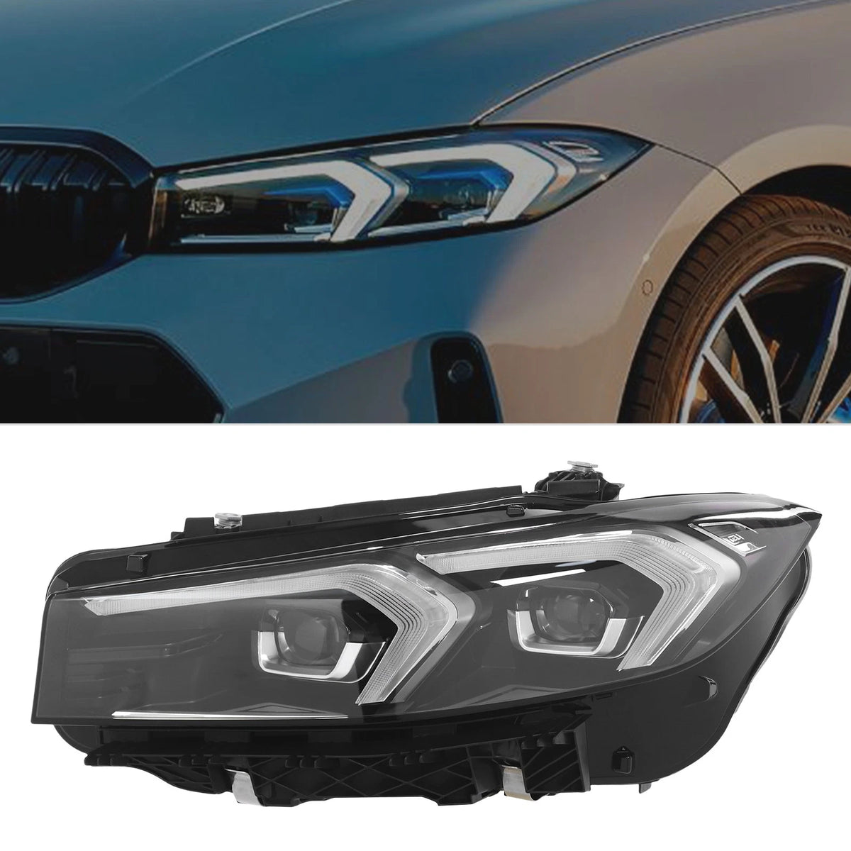 Full LED Headlight for BMW 3 Series G20 G21 (2023–2024) 63115A4F761