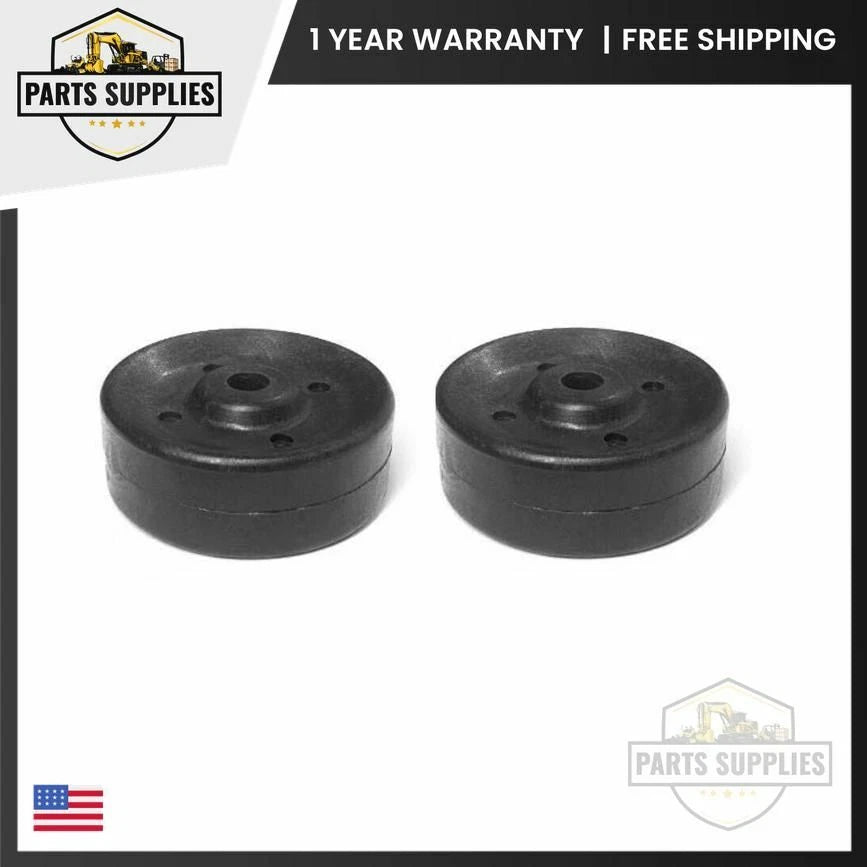 Set of 2 Entry Exit Rollers for Crown PTH Pallet Jack