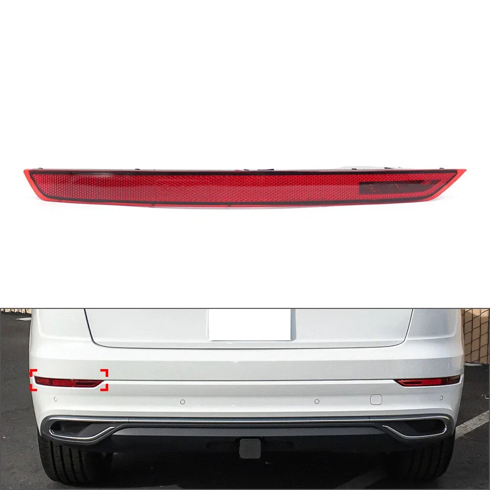 1x Red Rear Left Bumper Light for Audi Q8 SQ8 (2019–2022)