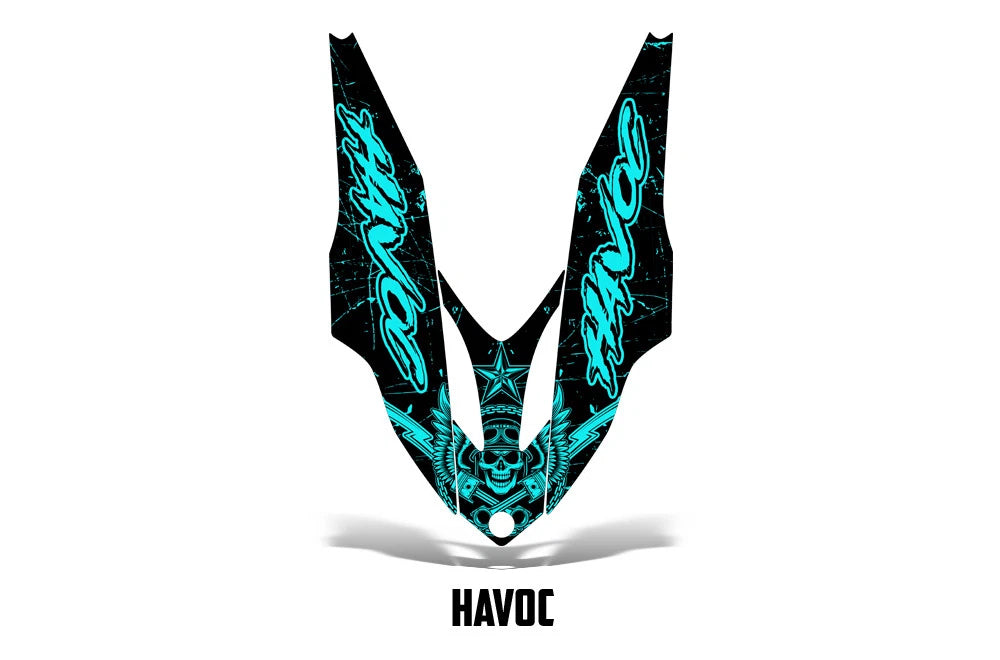 Hood Graphic Decals Stickers for Yamaha Apex (2006–2010)