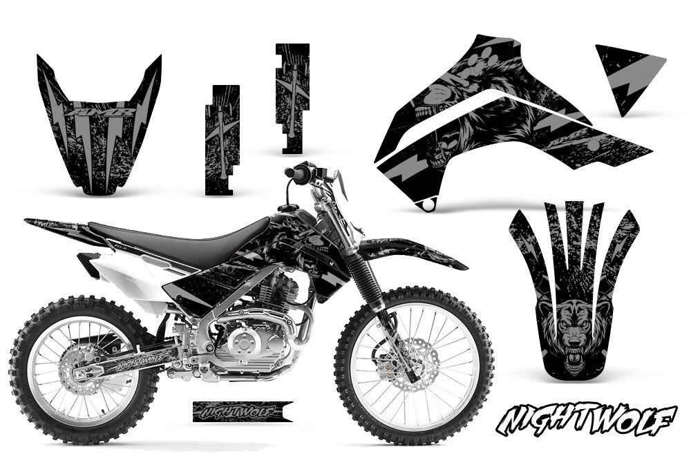 Graphic Stickers Decals for Kawasaki KLX140 (2008–2019)