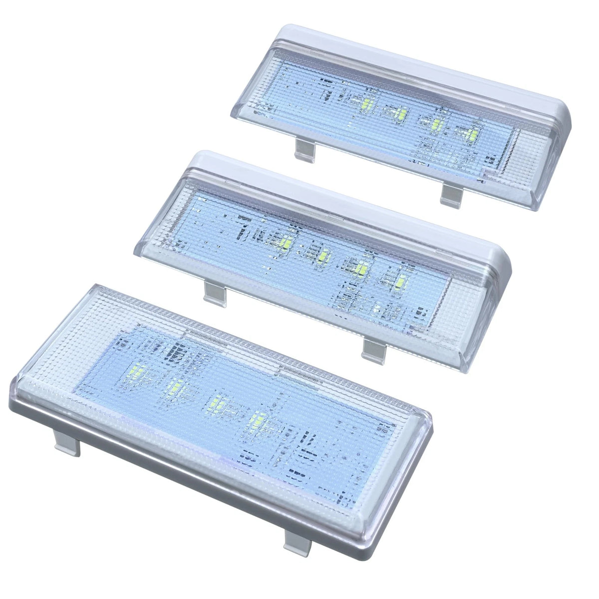 2X LED Light Set for Refrigerator (W10515057, W10515058)