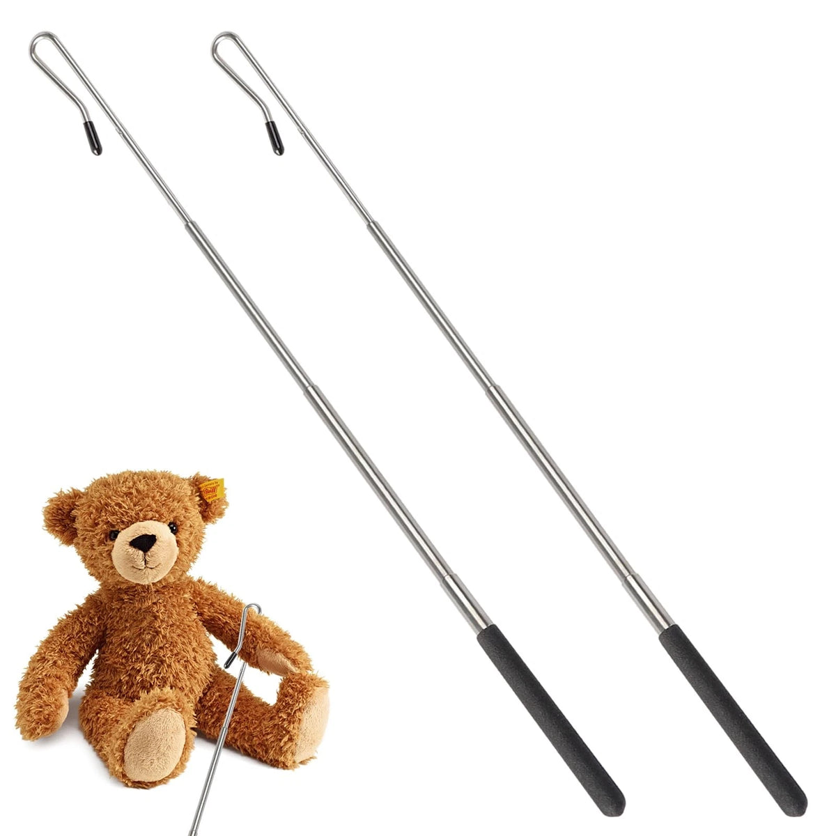 2X Puppet Rods for - 21 Inch Adjustable Metal
