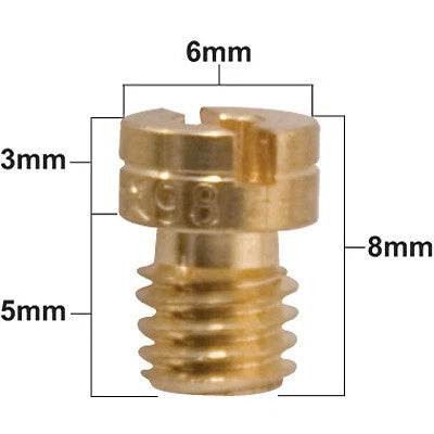 Keihin 99101-393 Main Jet for Motorcycle