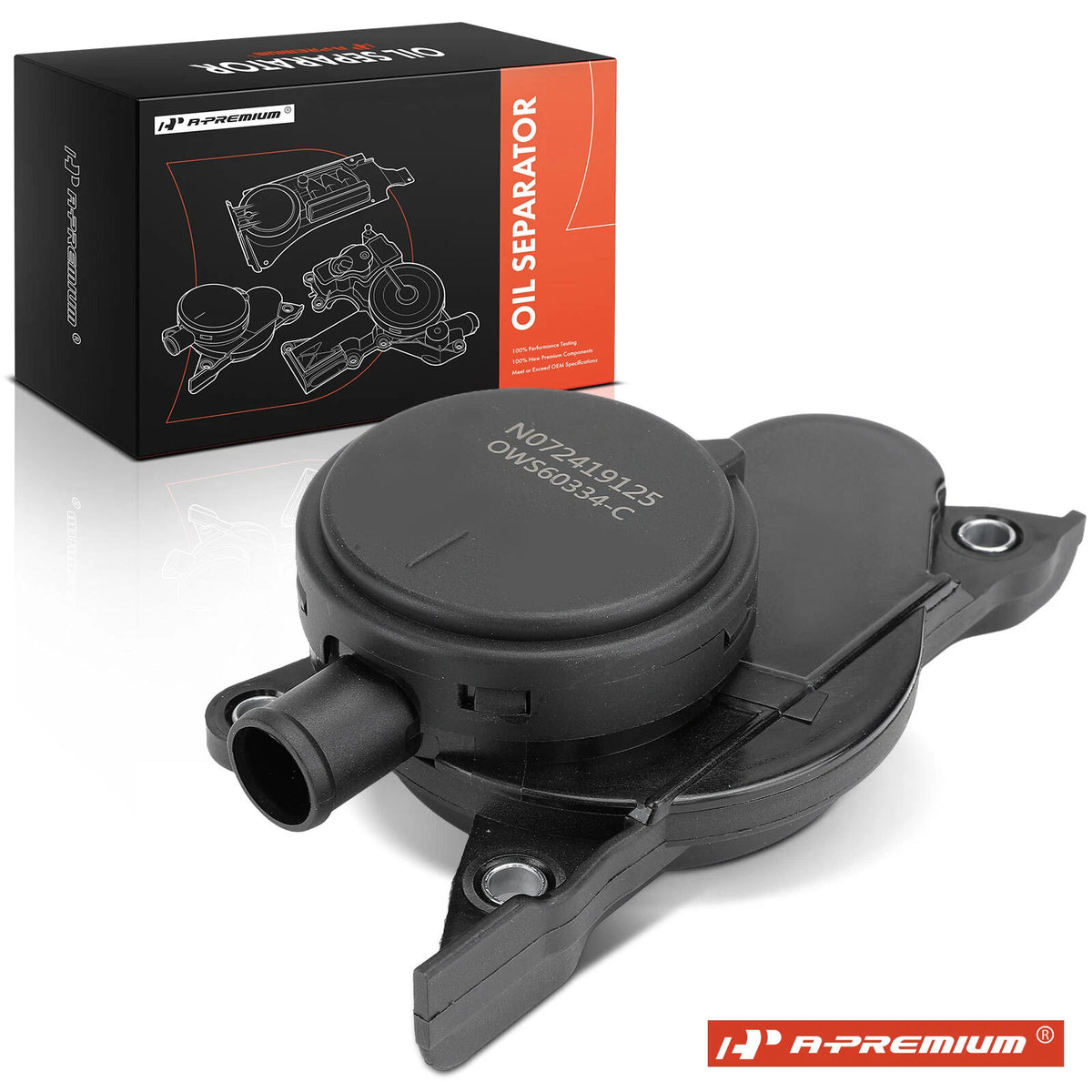 Engine Oil Separator Crankcase for Mercedes-Benz G-Class E-Class CLK (2000–2023) - 6110160334, A6110160334