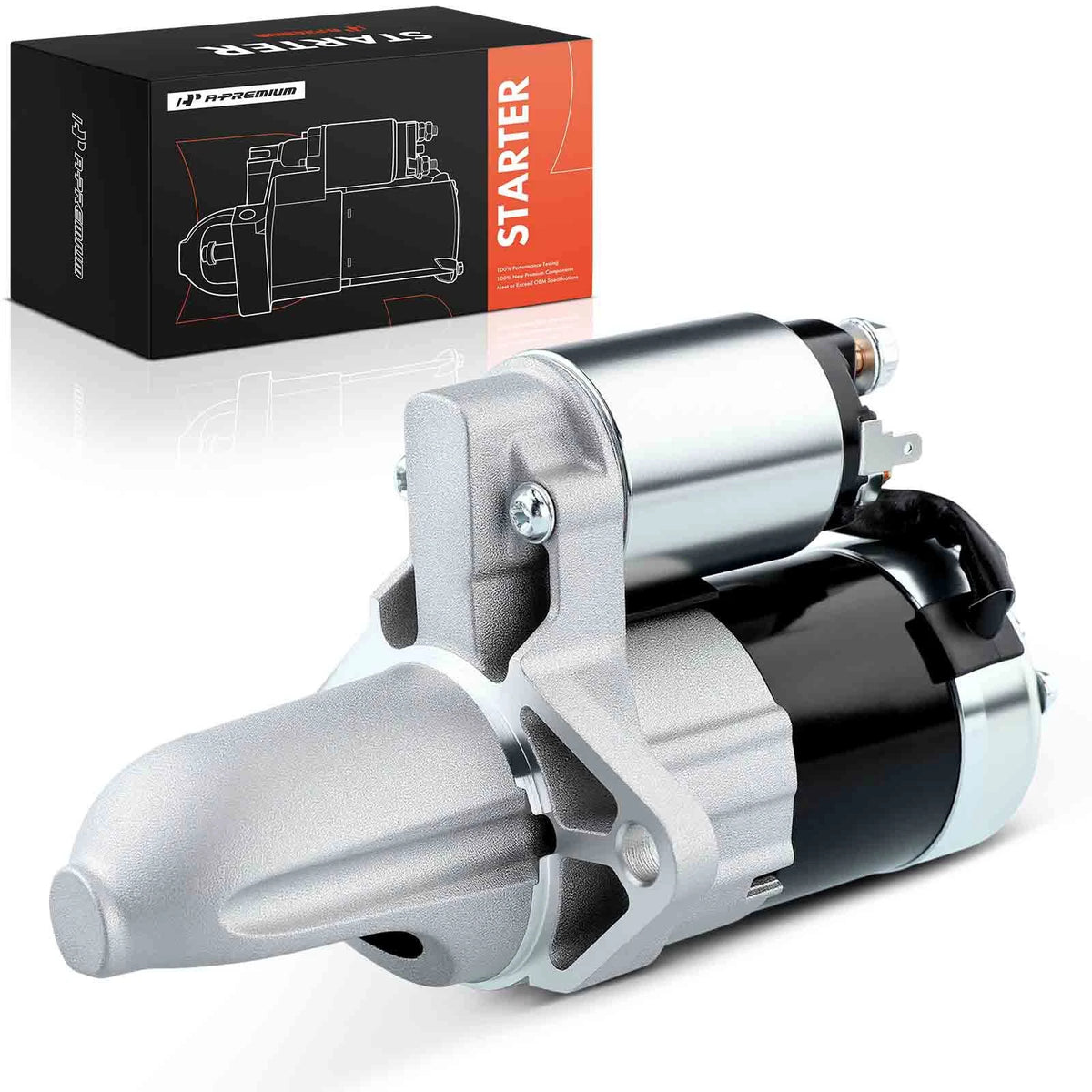Starter for Subaru Impreza, Forester (1993–2003) 1.0KW CCW 8T, 23300-AA280, 23300-AA380, 23300-AA381