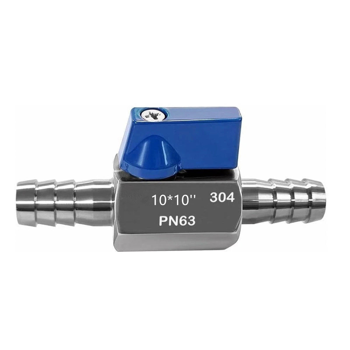 10mm Ball Valve Barb for Various Applications (304 Stainless Steel)