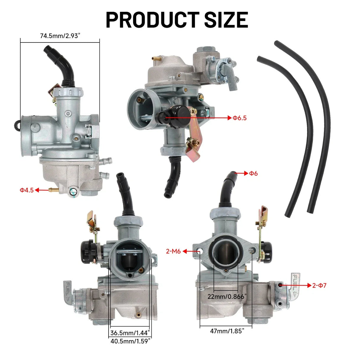 Carburetor for Honda ATC 110 (1979–1985) ATC110 80 81 82 83 84 ATV Carb