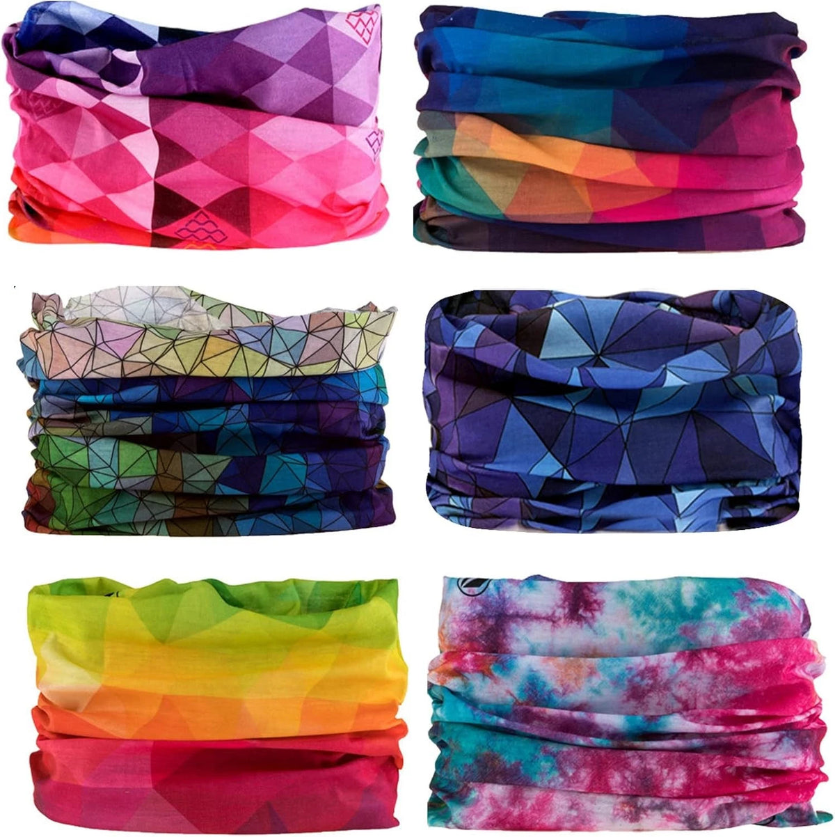 2X Bandana Neck Gaiter Head Wrap for A-fantasy
