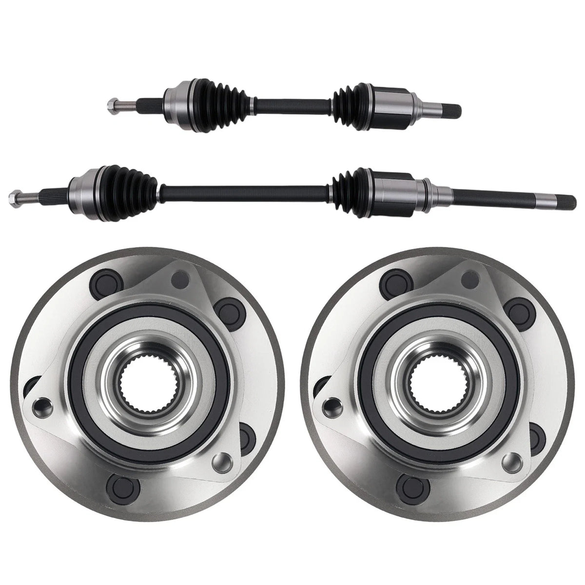 CV Axle & Wheel Hub Kit for Dodge Durango, Grand Cherokee (2011–2023)