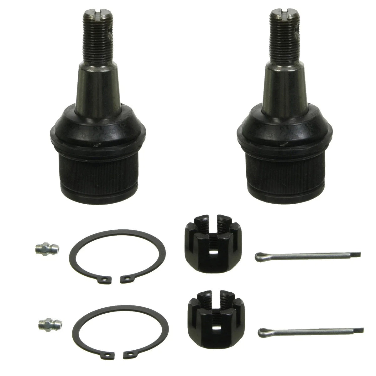 Set of 2 Front Lower Suspension Ball Joints for Ford E-150 E-250 E-350 (1992–2014)