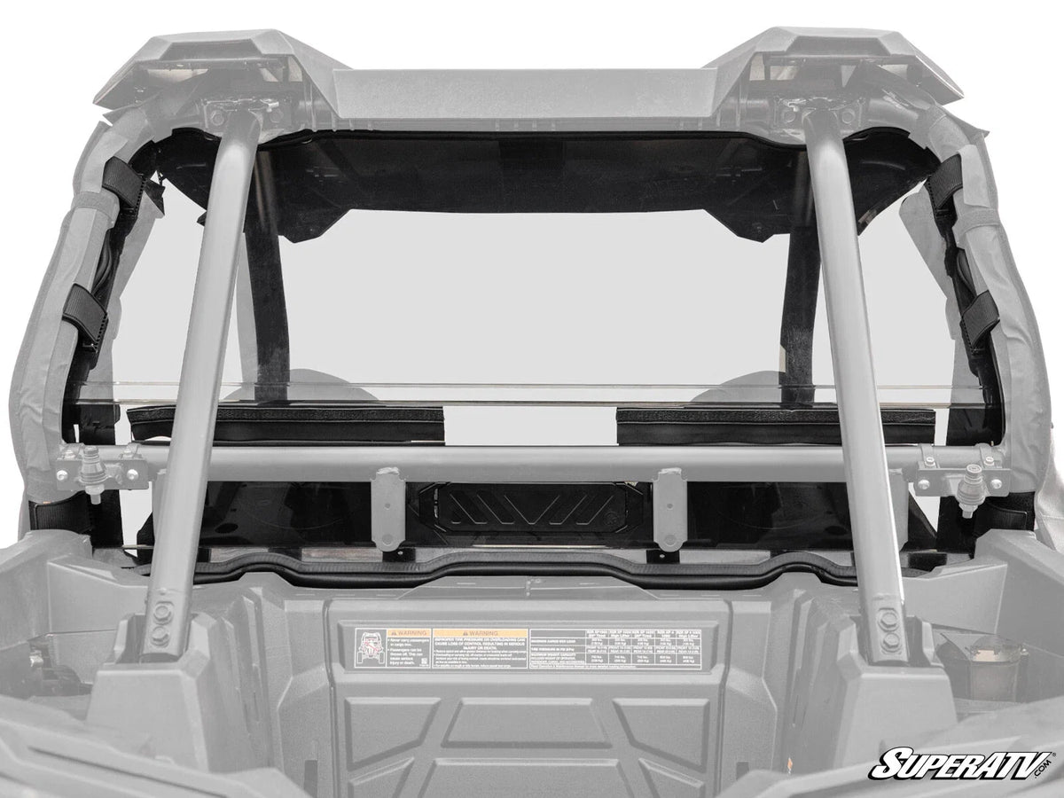 Vented Rear Windshield for Polaris RZR XP Turbo (2016–2021)