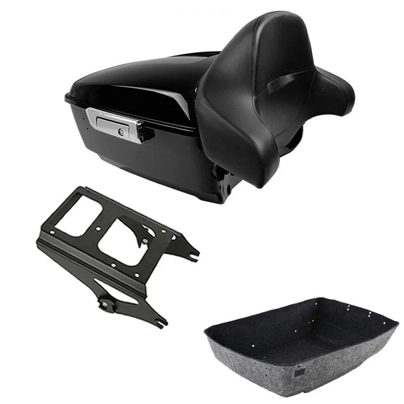 2X King Trunk Luggage Pad for Harley Touring (2009–2013)