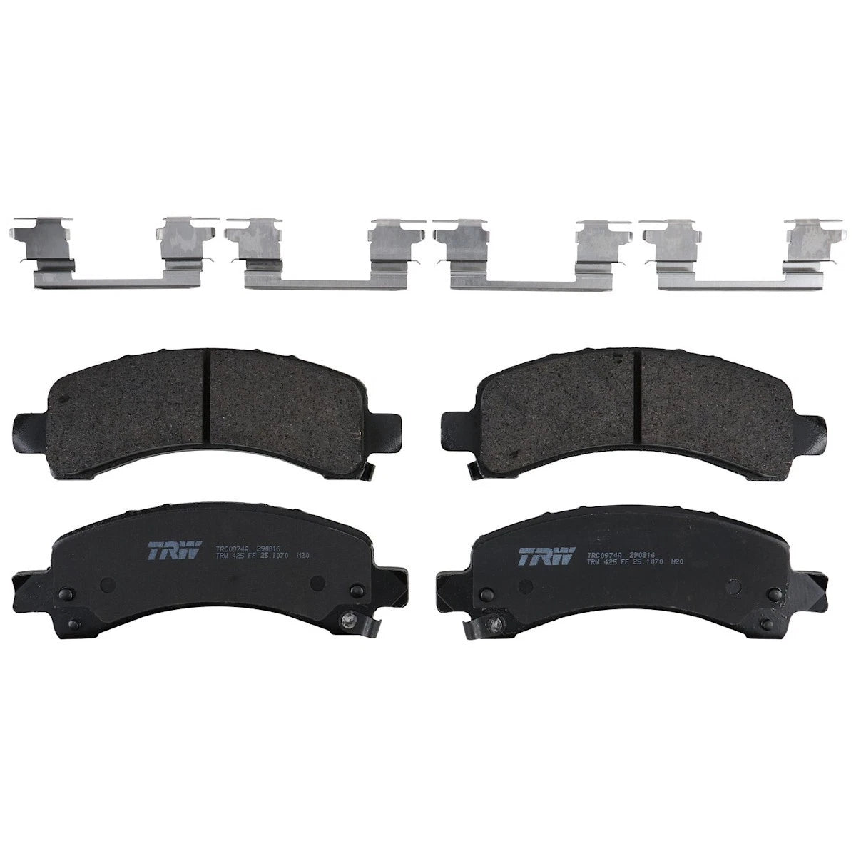 2X Brake Pad Set for Chevy Express Van/SaVana/Yukon (2002–2014) TRC0974A