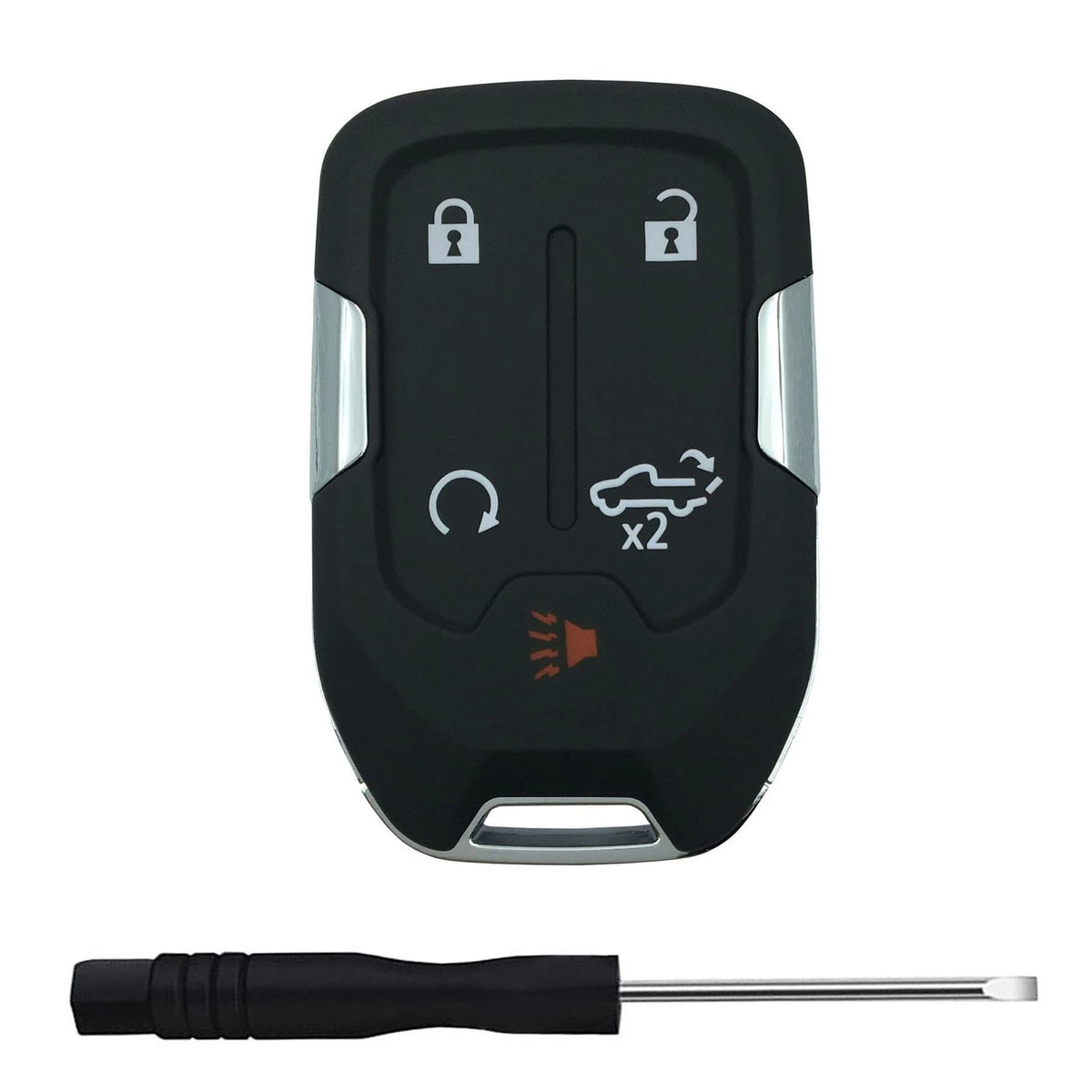Keyless Entry Remote Fob Shell Case for Chevy Silverado & GMC Sierra (2019–2022)