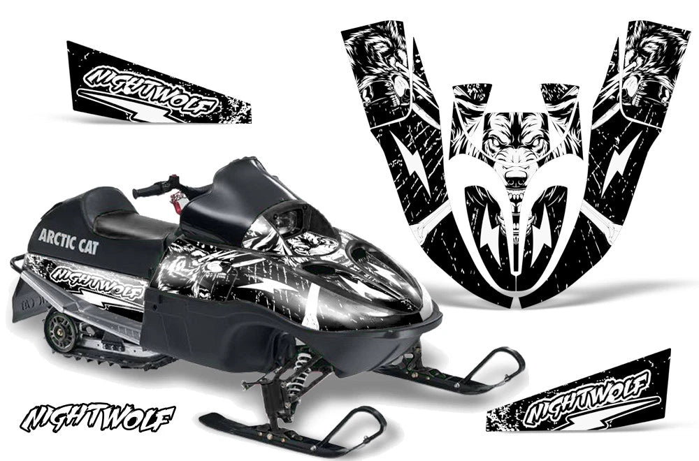 Sled Graphic Decals Stickers for Arctic Cat Sno Pro 120 (All Years)