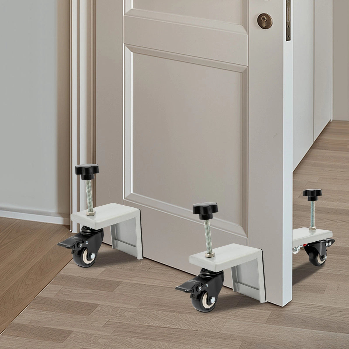 2X Heavy Door Dolly and Door Board Lifter Tool Kit 1000lbs