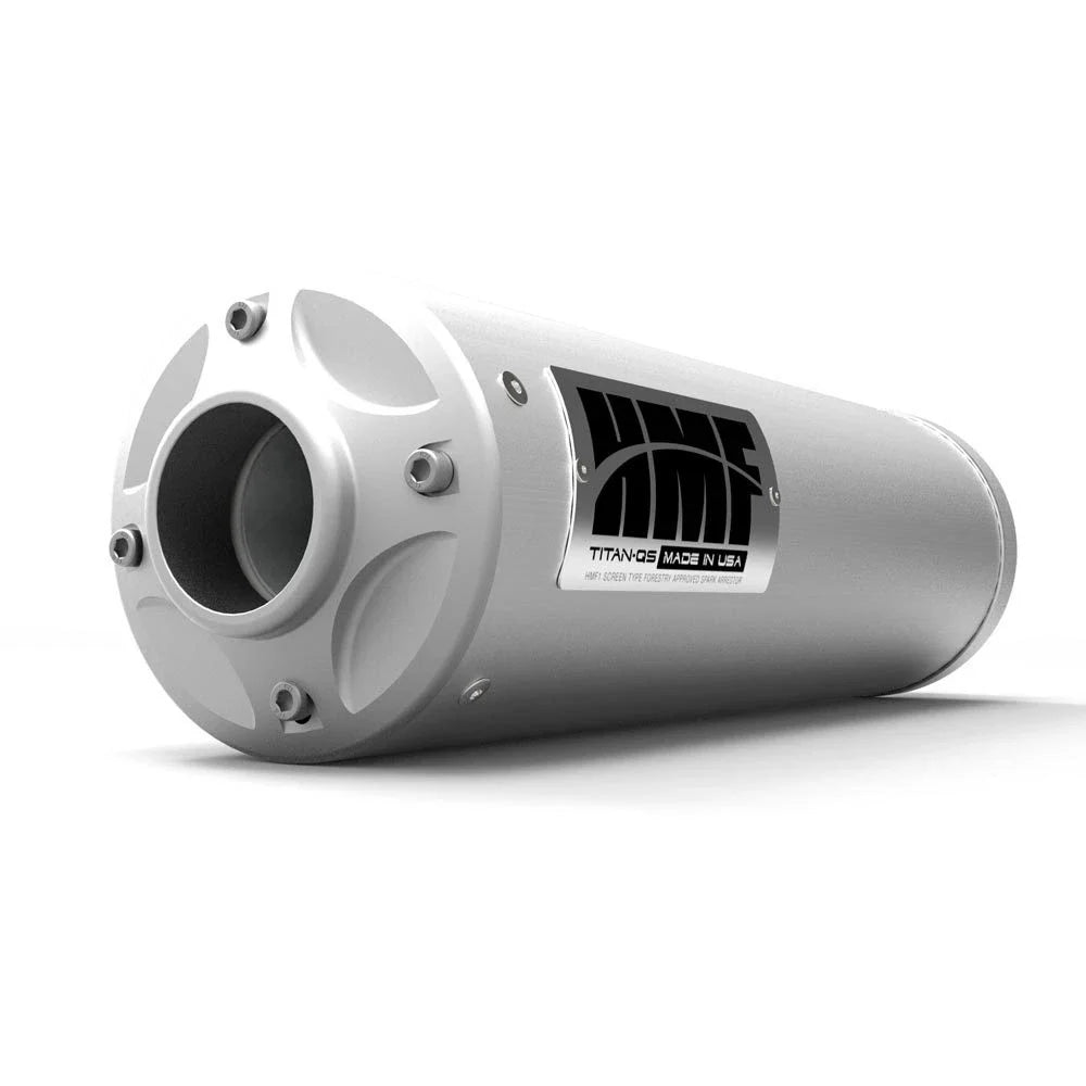 HMF Titan QS Slip On Exhaust Pipe for Honda Rincon (2003–2006)