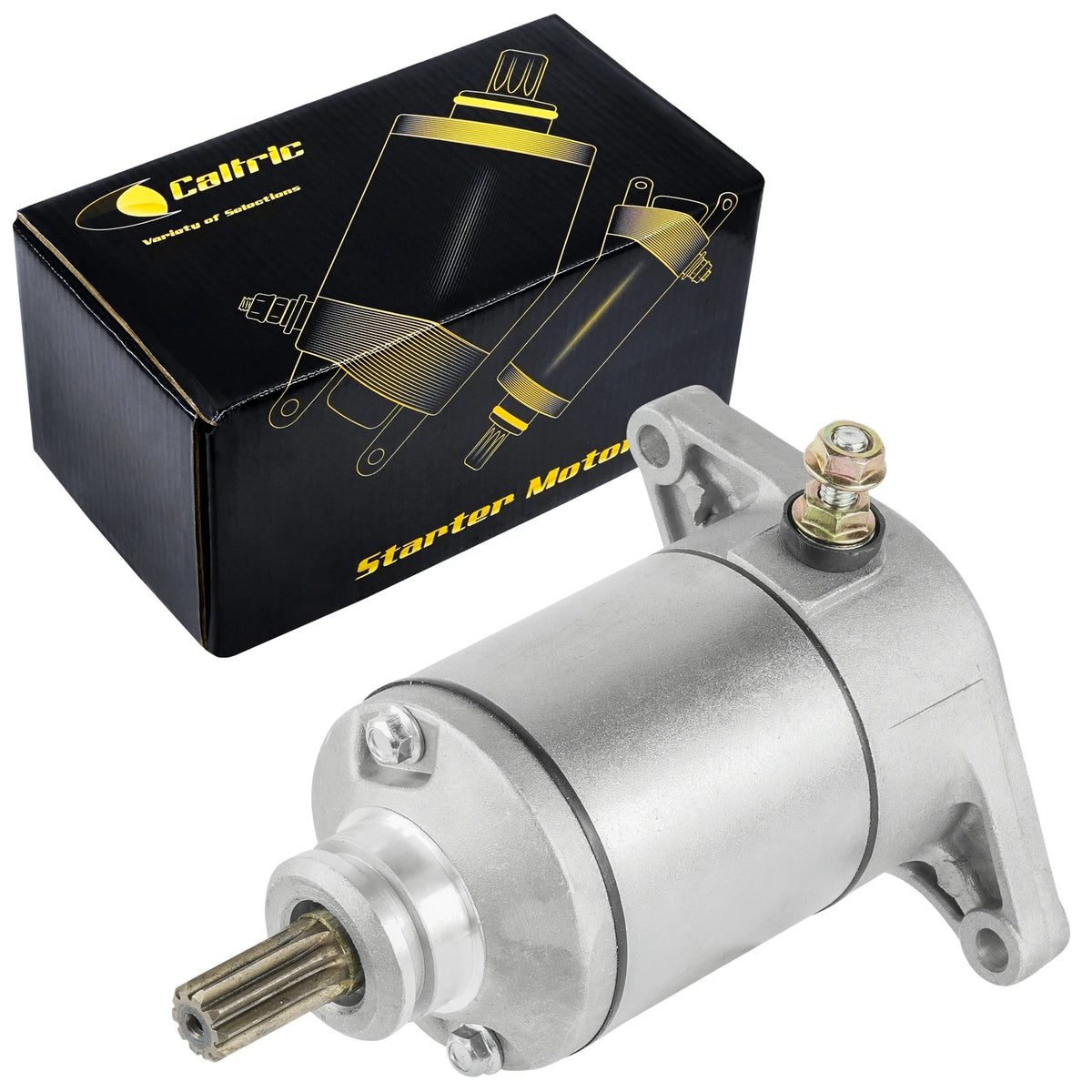Starter for Suzuki LT-F400 LT-F400F Eiger (2002–2007) AB214118809AD, 3545016, 3110038F00