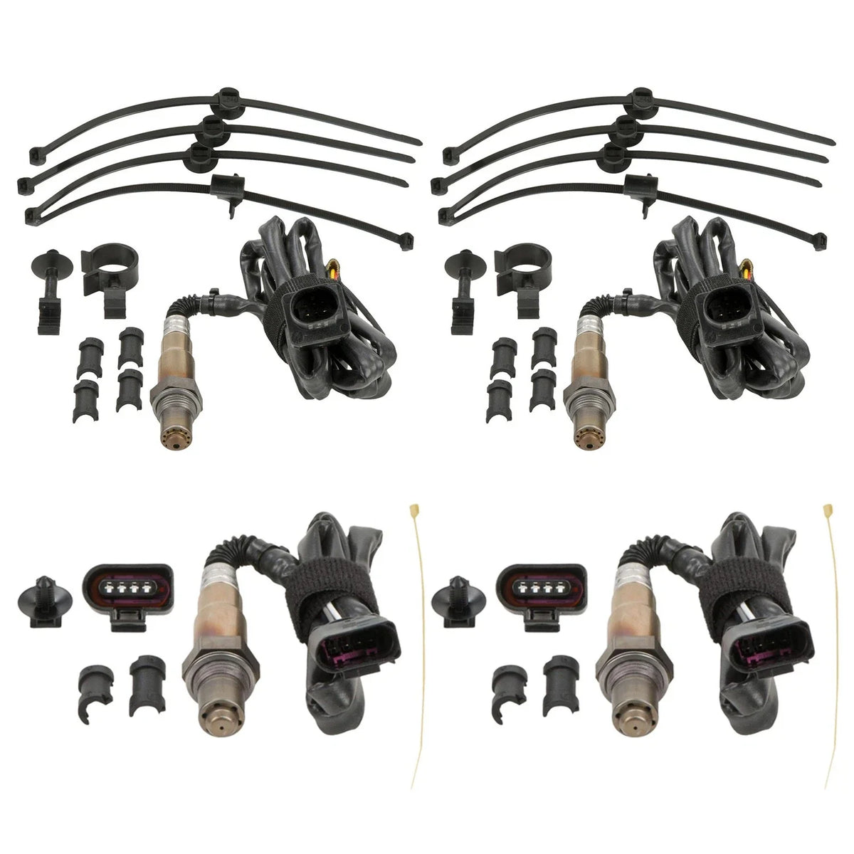 Oxygen Sensors Kit for Audi A6 A8 Quattro 4.2L V8 (2005–2009)
