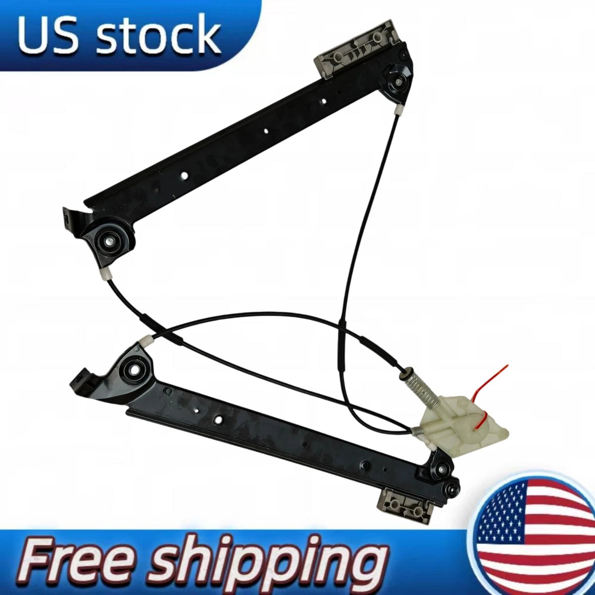 Front Left Door Window Regulator for Bentley Continental GT (2004–2020) 3W0837401J, 3W0837401H, 3W0837401M