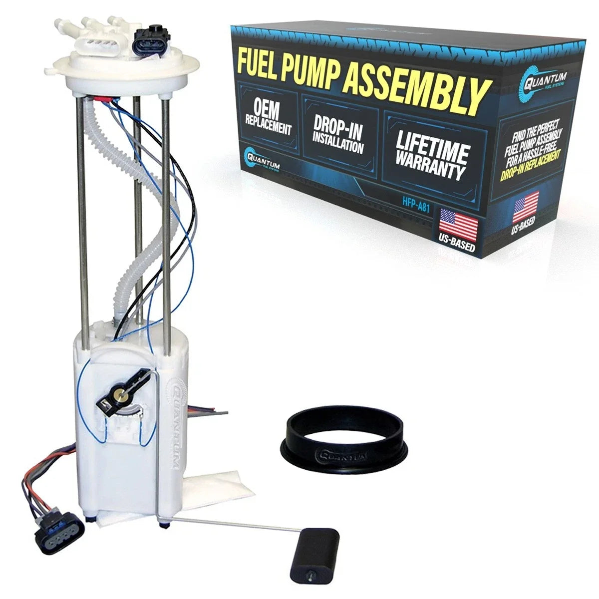 Fuel Pump Module Assembly + Send 2 Plug for GMC Sierra Denali (2002–2003)