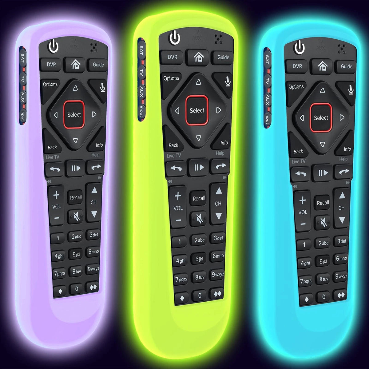 3 Pack Dish TV Remote for Dish Network (52.0 / 54.0)