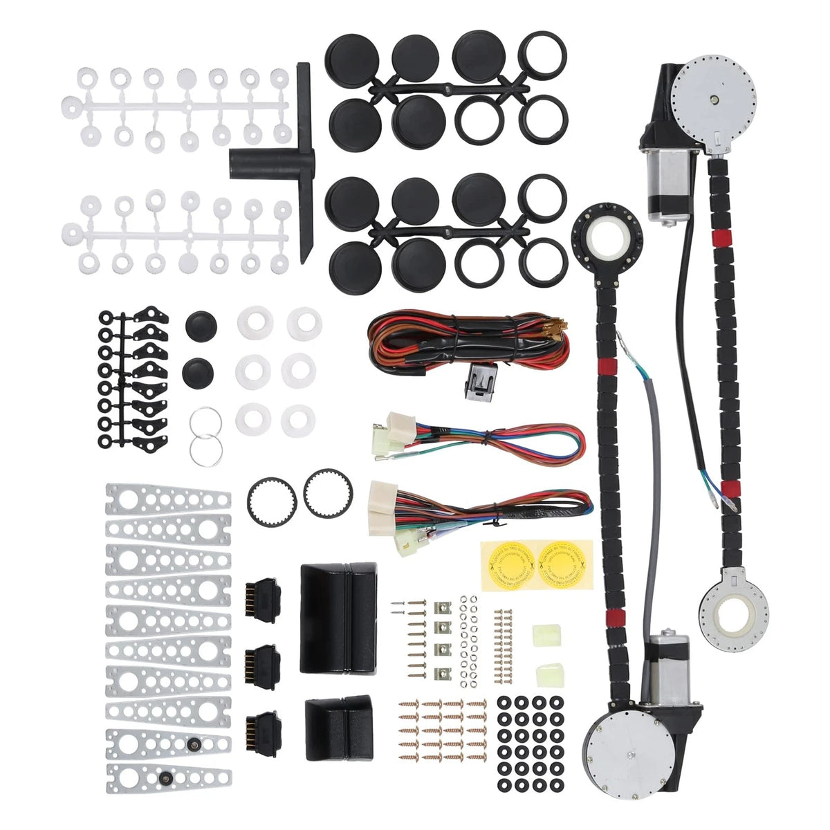Electric Power Window Lift Regulator Conversion Kit for Universal Fit