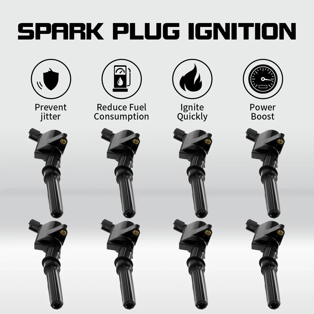 8 Ignition Coils for Ford F150 Expedition (2004–2008) DG508
