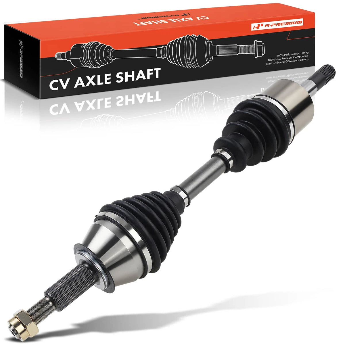 Front Left CV Axle Assembly for Ford Tempo Mercury Topaz (1991) F03Z3V427AARM, 66-2019