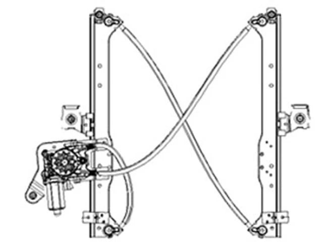 Window Regulator Rear Right for Cadillac Escalade EXT (2002–2006) 85936HRQK