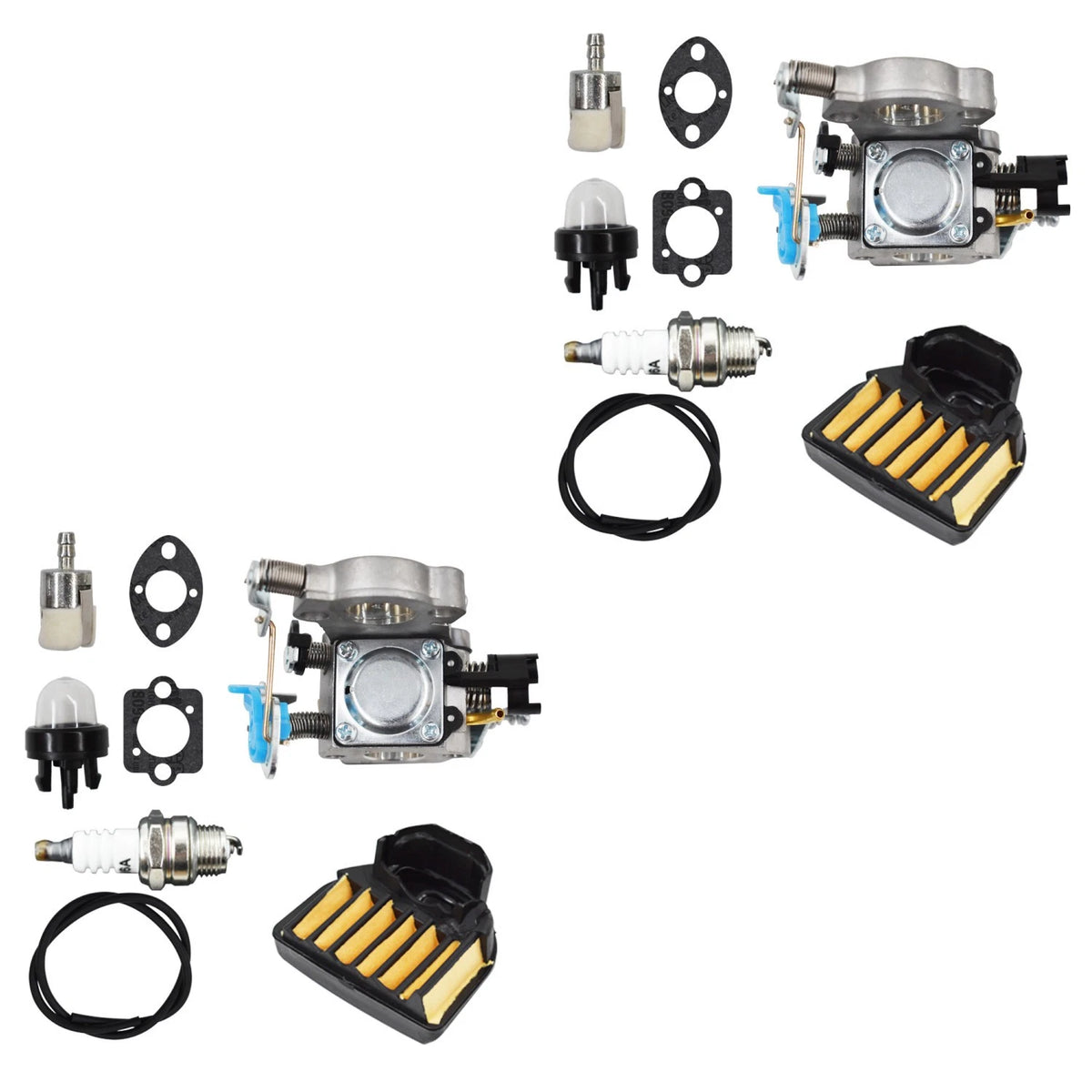 2X Carburetor Kit for Husqvarna 455 460 461 Chainsaw (WTA29)