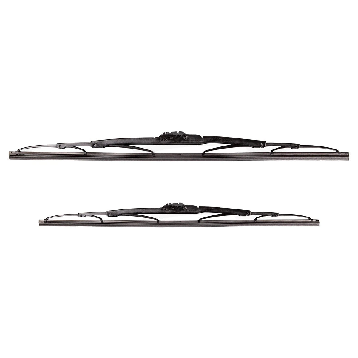 2X Valeo Traditional Titanium Windshield Wiper Blades for