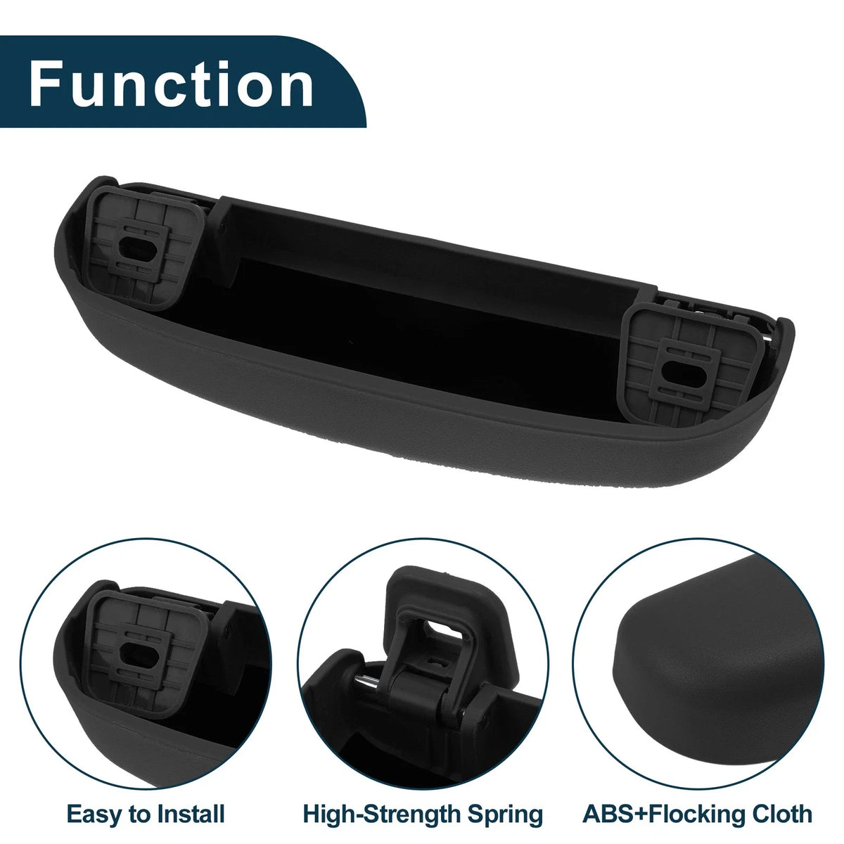 Sunglasses Case for Ford Everest (2015–2021) Eyeglasses Holder Black