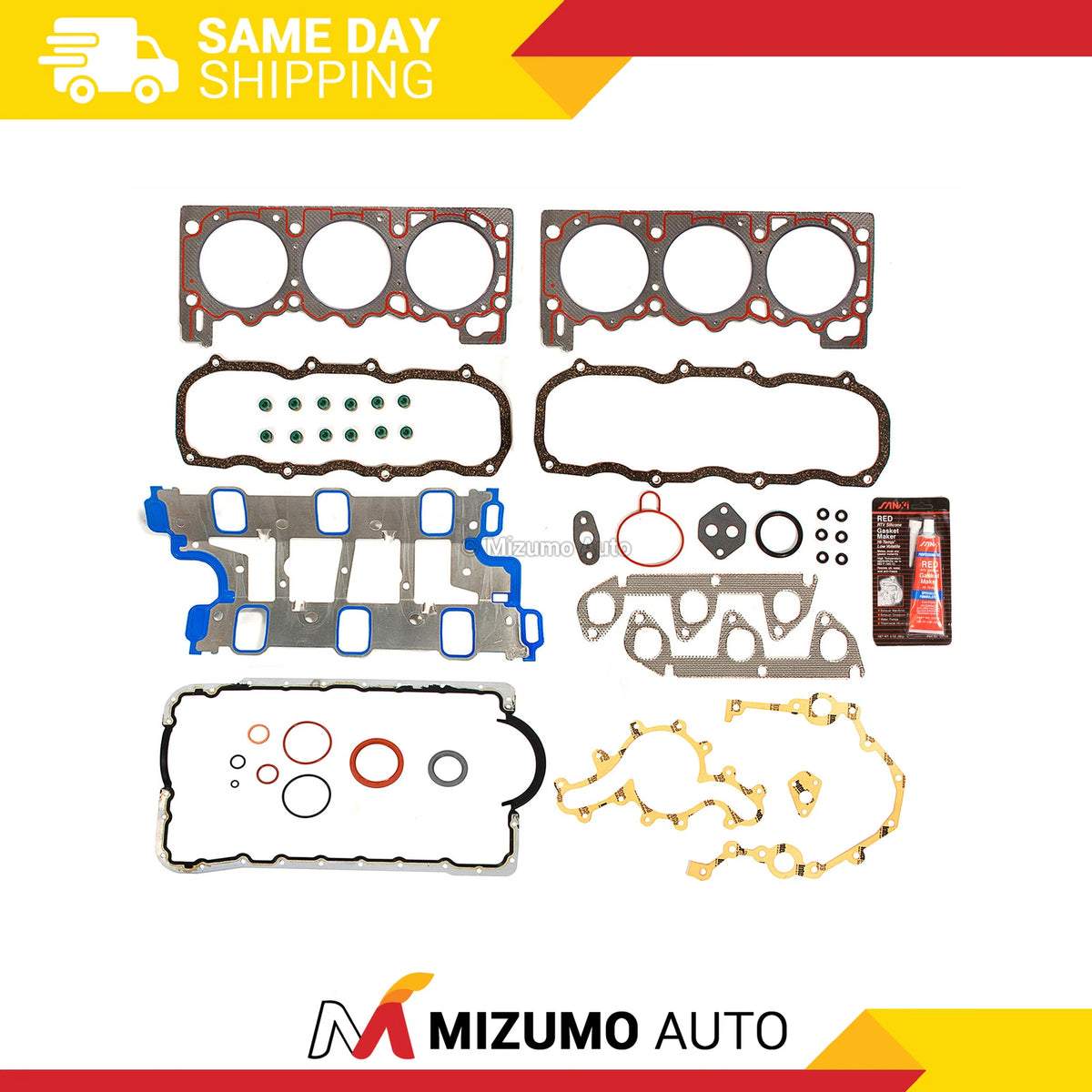 Full Gasket Set for Mazda Ford Ranger Explorer Aerostar 4.0L V6 (1995–1996) MA-4216920323, HS9081PT, CS9724-1