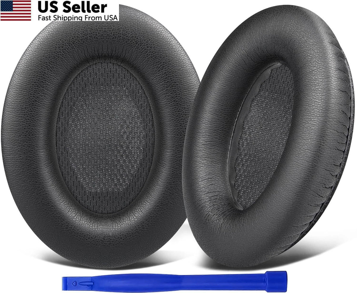 Earpads Cushions for Bose Headphones (Full Black)