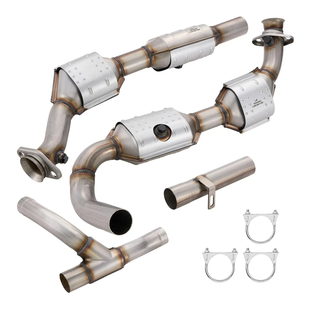 2X Catalytic Converter for Ford F-150 (2001–2004), Expedition (2000–2002) 4.6L V8