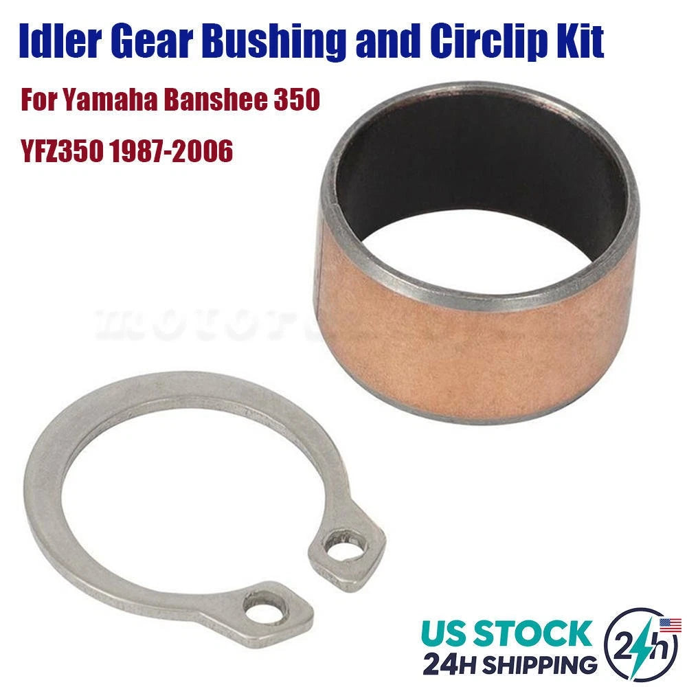 Kicker Idler Gear Bushing and Circlip for Yamaha Banshee 350 (1987–2006)