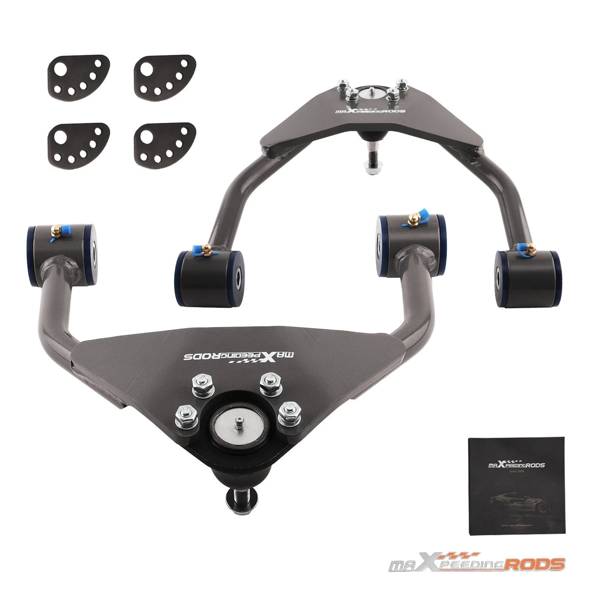 Set of 2 Front Upper Control Arms for Chevy Silverado 1500 (1999–2006)