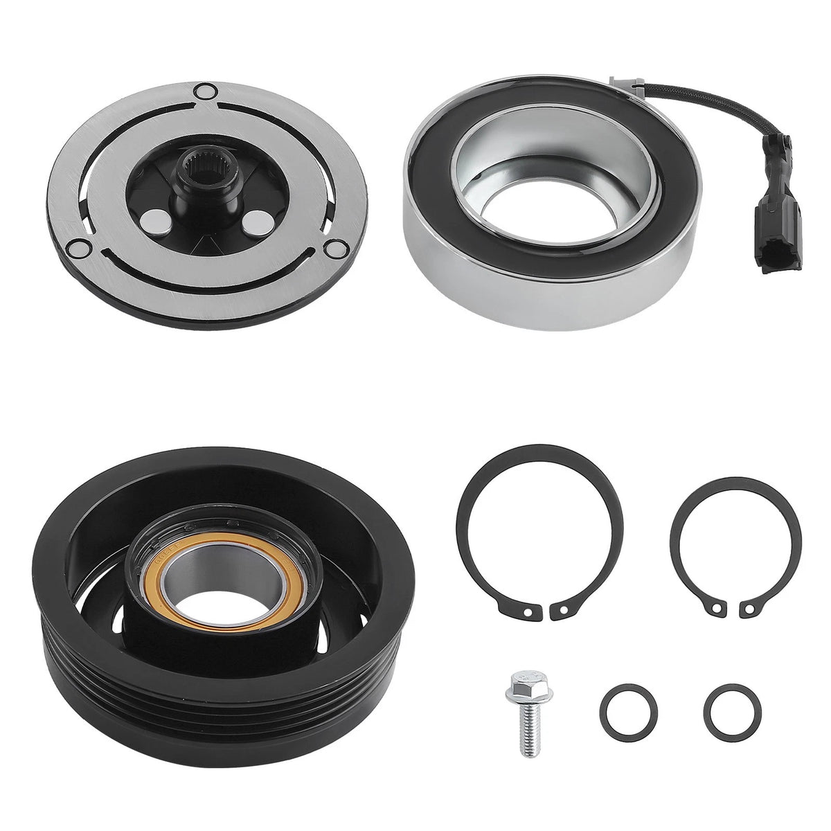 AC Compressor Clutch Kit for Subaru Forester (2000–2008) LGJ48H, 73111FG002