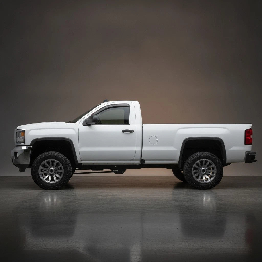 In Channel Window Visors for Chevy Silverado GMC Sierra 1500 (2019–2025)