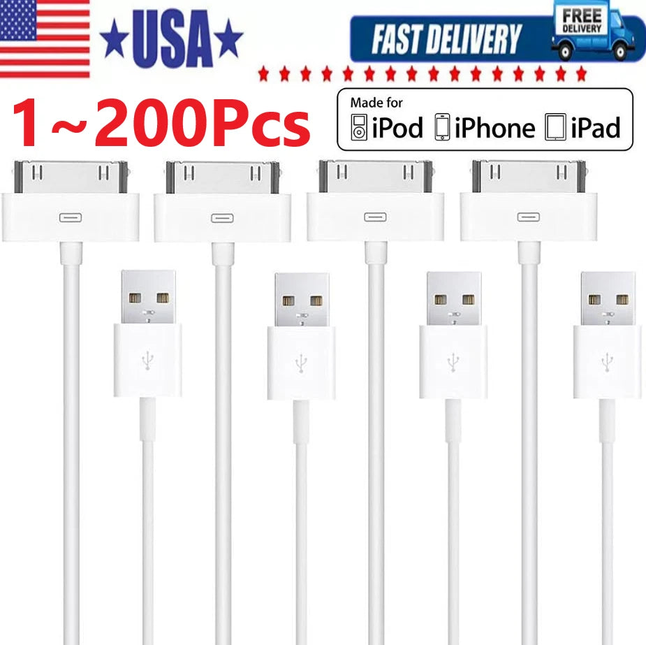 3FT USB Charging Data Cable for iPad 1/2/3, iPod Nano 1-6