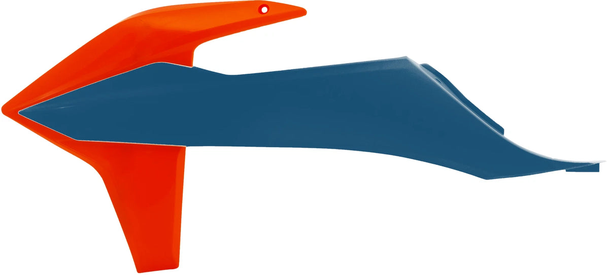 Radiator Shroud for Acerbis (2726517302) - Orange/Blue